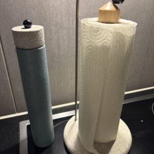 Poivrier + porte papier ménage